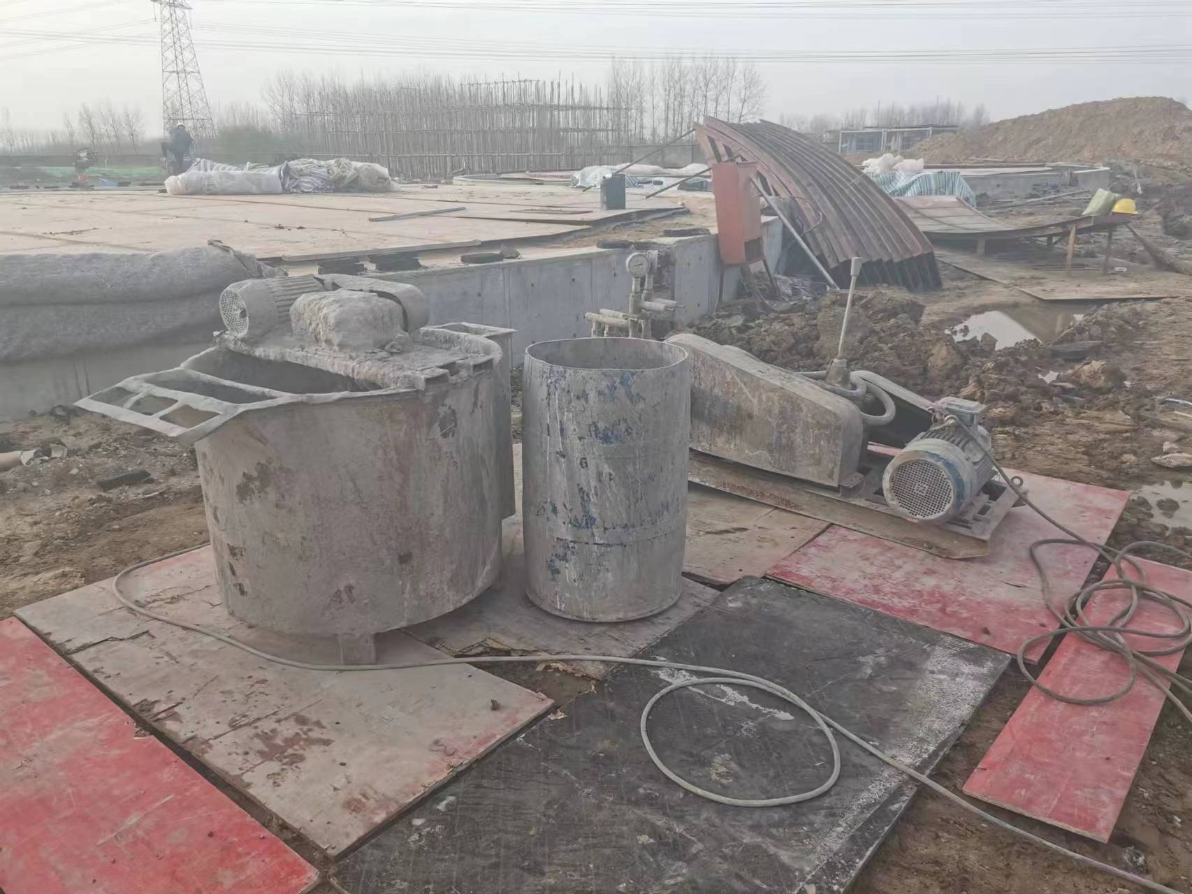 图们设备基础注浆